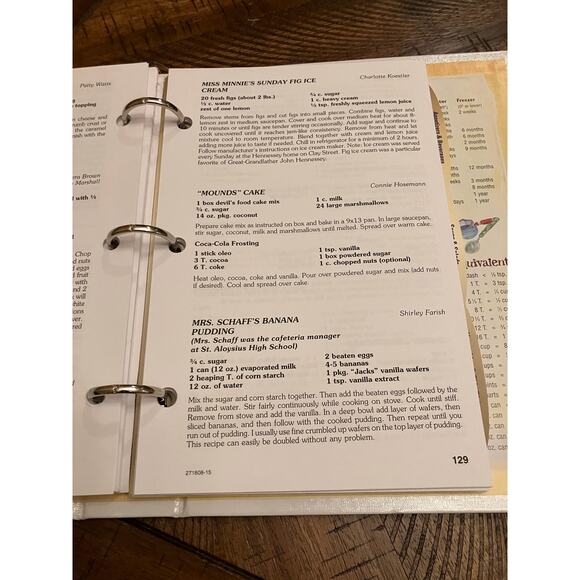 Church Cookbook, "These Thy Gifts" Recipes The Alter Society, Mississippi South - Picture 5 of 8